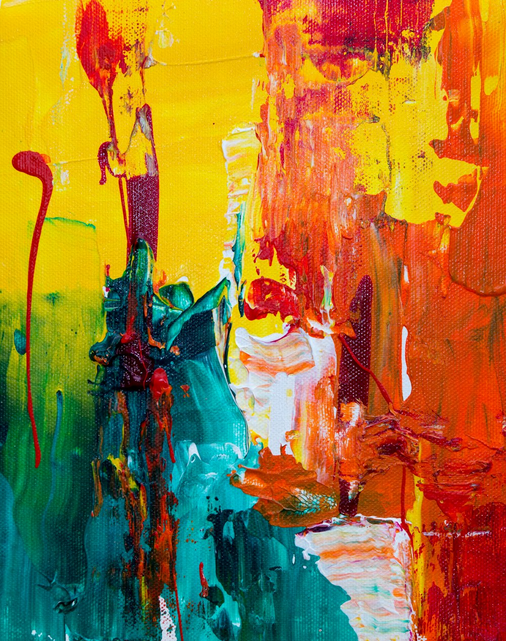 Contemporary abstract painting