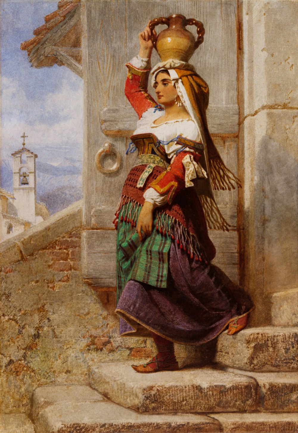 Framed classical artwork